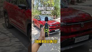 Maruti Suzuki Victoris Sound Insulation Test #mat #madautotech #marutisuzuki #suzuki #victoris #awd
