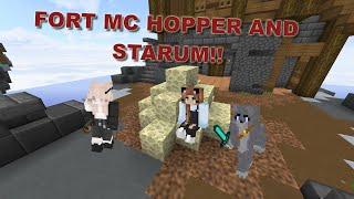 Getting Carried in Bedwars! | ft. Fort mc hopper and Starum