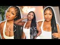 HOW TO MAKE YOUR BRAIDED WIG LOOK LIKE REAL BRAIDS|FT. FANCIVIVI|FULL LACE BRAIDED WIGS|A MUST HAVE!