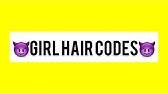 Roblox Girl Hair Codes Part 5 Youtube - shimmering brown bloxburg shimmering brown free roblox hair