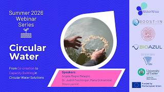 Webinar Series on Circular Water - Boost-In