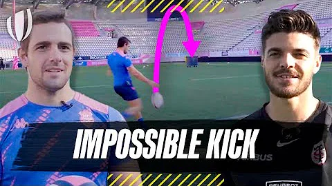 Ntamack vs. Sanchez! The Bin Kick Challenge | Ulti...