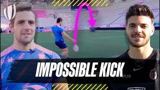 Ntamack vs. Sanchez! The Bin Kick Challenge | Ultimate Rugby Challenges