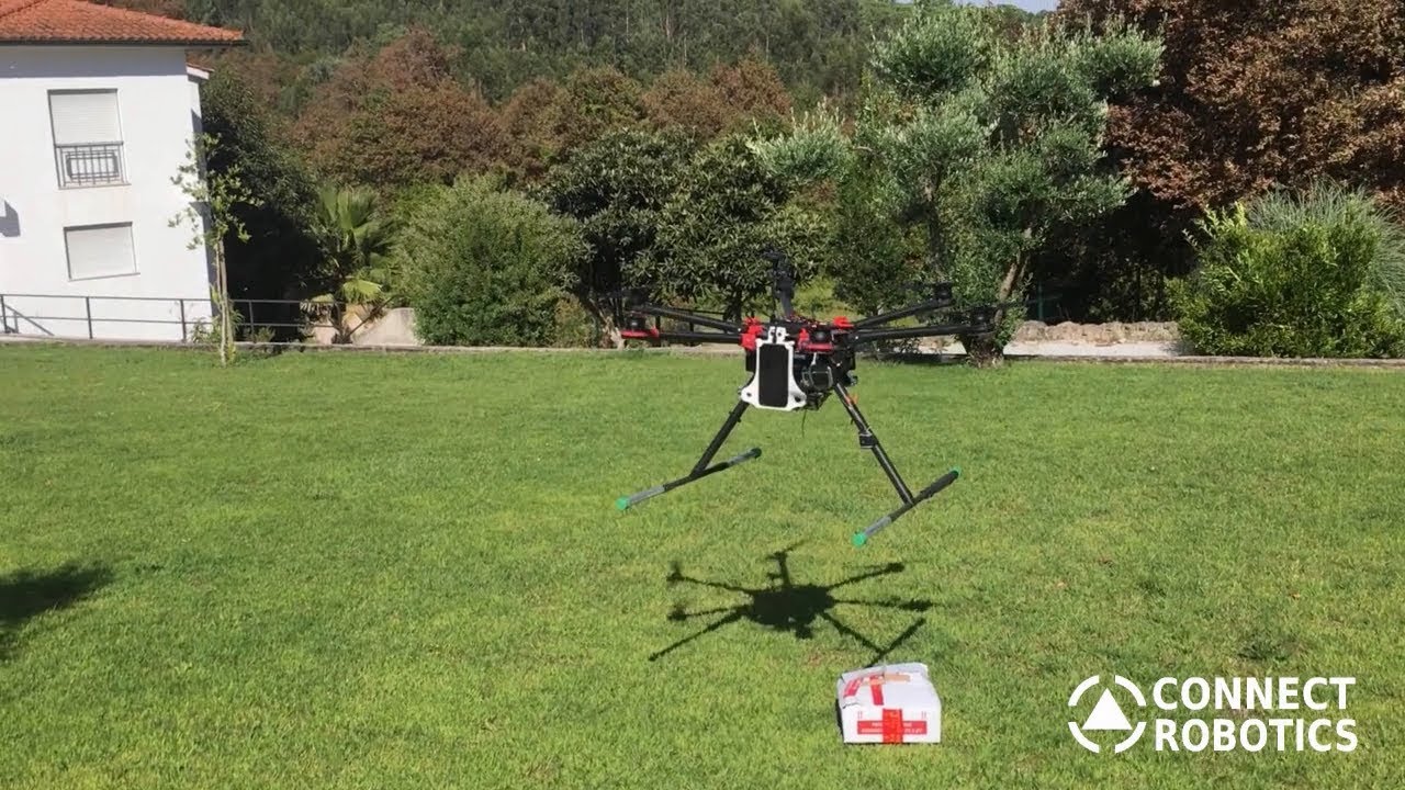 Connect Robotics - Drone Delivery 02 - YouTube