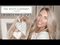 CHARITY SHOP HAUL | THE WHITE COMPANY INSPIRED DUPES & DIYS | LUXURY ON A BUDGET THRIFTING HAUL