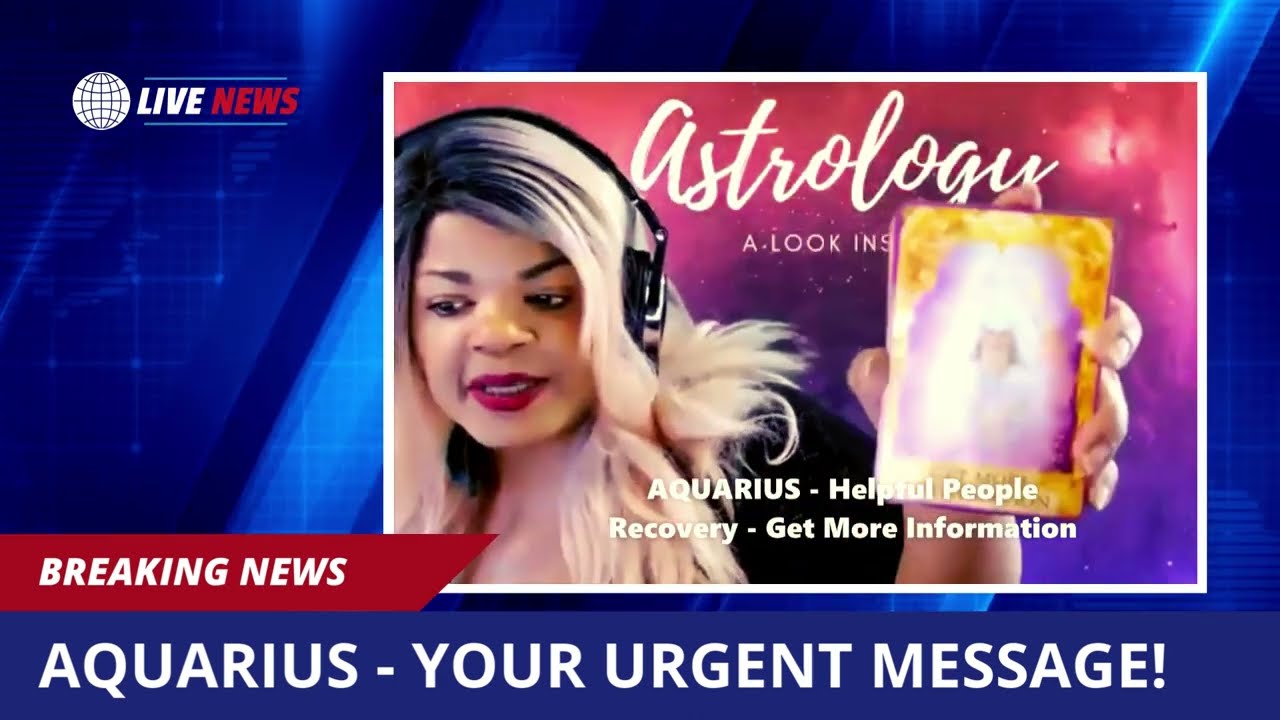 Aquarius - Special Message  This is good for whenever you find hear it