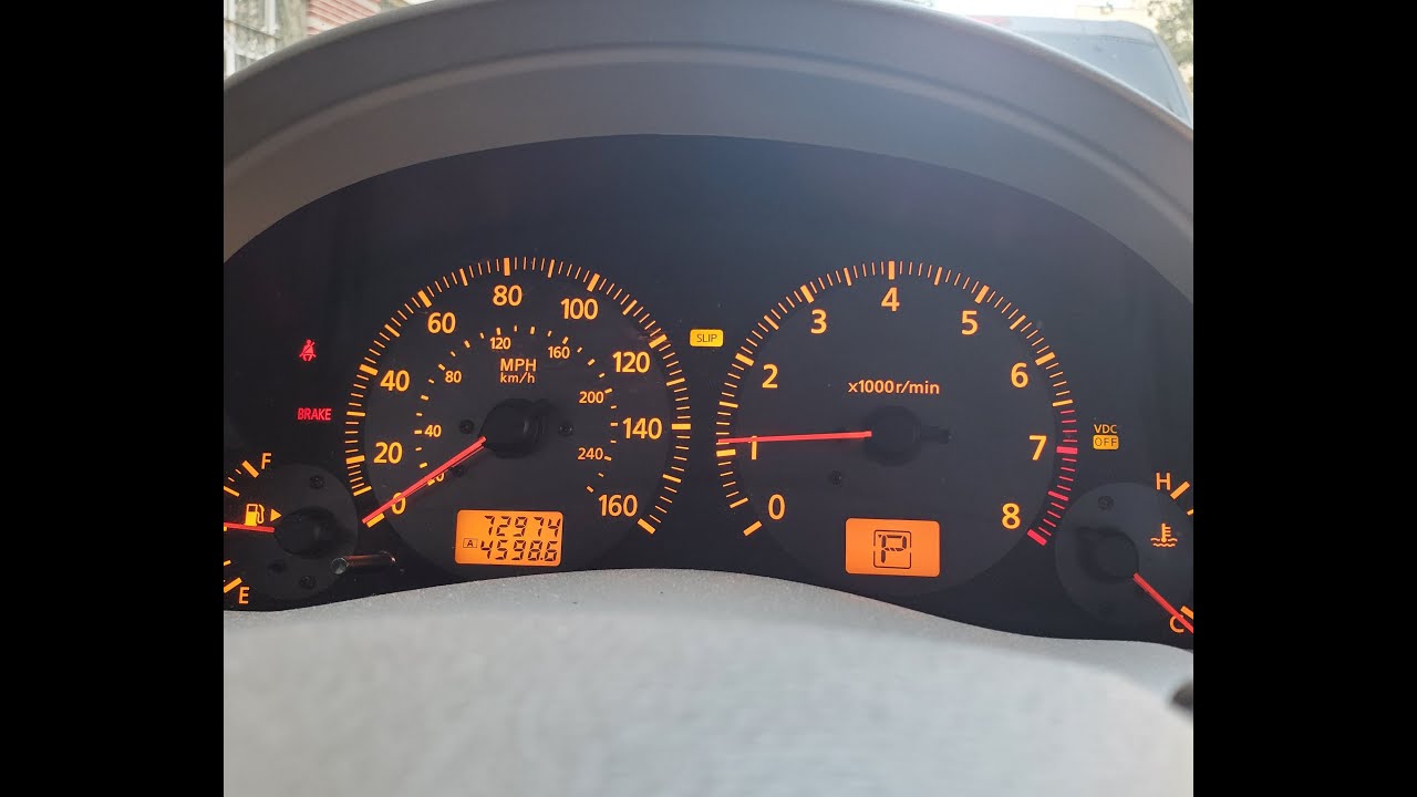How to fix G35 brake vdc slip light issue - YouTube