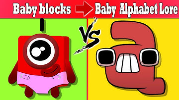 WHO WOULD WIN CHALLENGES EVER! (ALPHABET LORE BABIES VS BABY BLOCKS BANDS COMPARISON!)