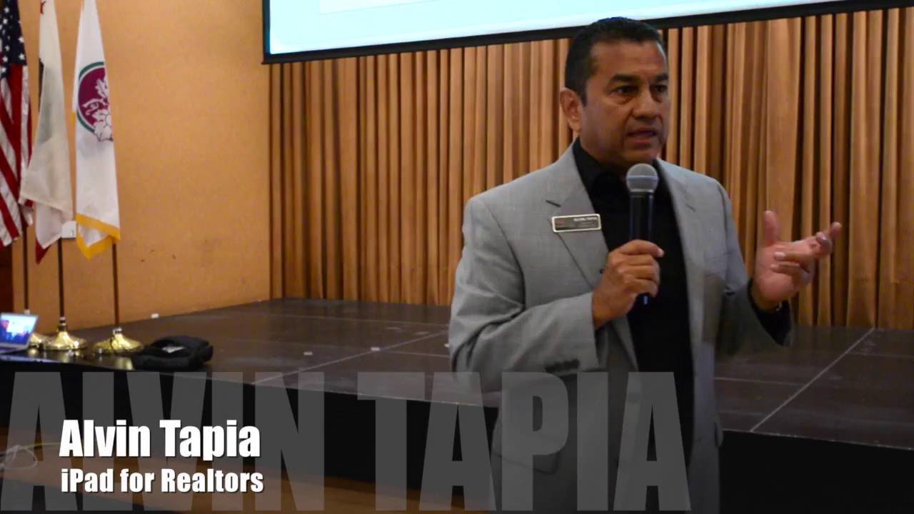 Real Estate iPad Training - Alvin Tapia, SoCal Living