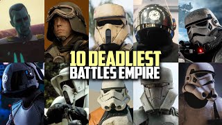 10 Highest Casualty Battles | Galactic Empire Military