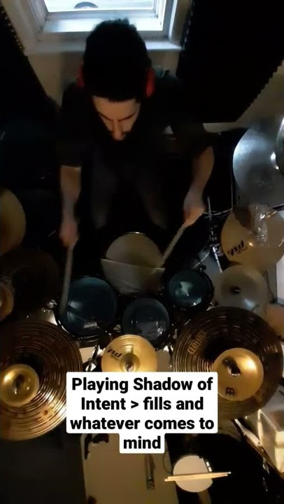 Quad Pedal Drummer plays Shadow Of Intent #music #shorts #drums #viral #drummer