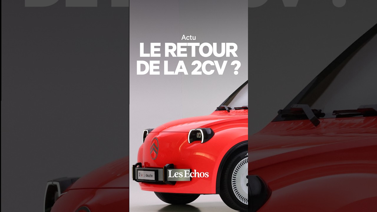 Pourquoi Citroën ressuscite la 2CV ? Pauline t'explique.