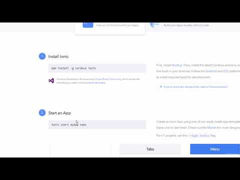 Intelligent Mobile Apps with Ionic and API.AI (DialogFlow) : Creating an App
