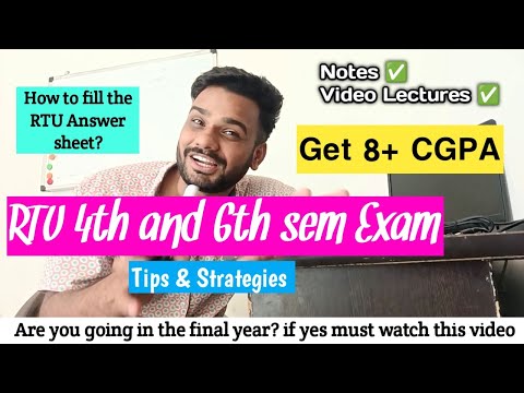 RTU Exam Tips & Strategy