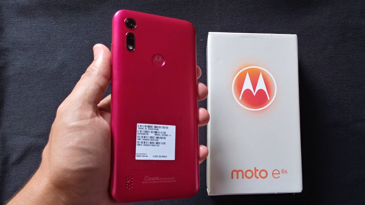 🔴Unboxing do Motorola Moto E6s 32GB Pink - YouTube