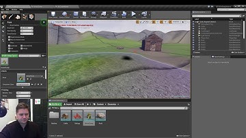 Using the Foliage Tool in UE4