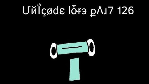 Unicode Lore part 126