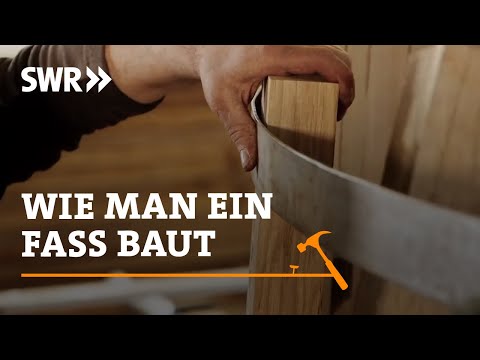 Video: Wie man mit eigenen Händen ein Holzfass baut