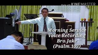 Forget not all His Benefits Psalm 103
