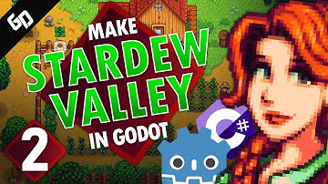 Stardew Valley like game in GODOT C# Tutorial Episode 2 Character animation