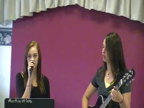 Ashton and Alexis singing and playing "ANGEL FROM ...