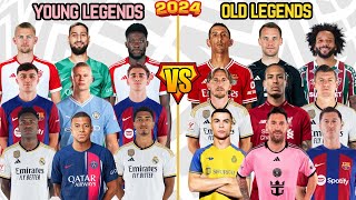 Young Footballers 🆚 Old Footballers 🔥 11🆚11 (Ronaldo, Mbappe, Messi, Bellingham, Kroos, Pedri)