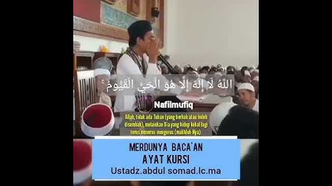 Ust. Abdul Somad. MERDUNYA BACAAN AYAT KURSI