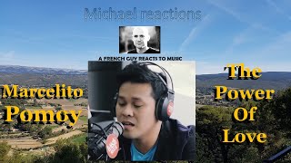 First Time Reaction Marcelito Pomoy The Power of Love (Celine Dion cover) ! Amazing !