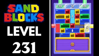 Details Sand Blocks: Drop Puzzle Level 231 Walkthrough Update