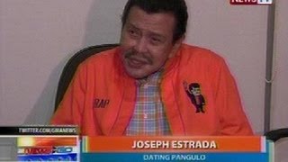 Erap, personal na ikinampanya ang dating nakarelasyon na si reelectionist Mayor Guia Gomez