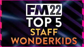 FM 22 | TOP 5 Staff WONDERKIDS to sign in Football Manager 2022 screenshot 2