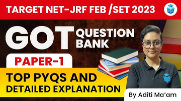 UGC NET Paper 1 Preparation | Previous Year Question Bank | Free Mock Test by Aditi Mam | JRFAdda