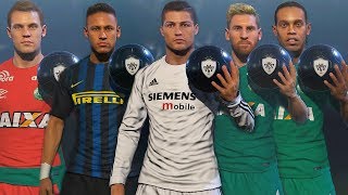 MEUS MELHORES PACK BALL OPENING NO PES 2017 !!!!!!