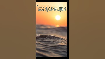 من سورة البقرة " لَا يُكَلِّفُ اللَّهُ نَفْسًا إِلَّا وُسْعَهَا ۚ "