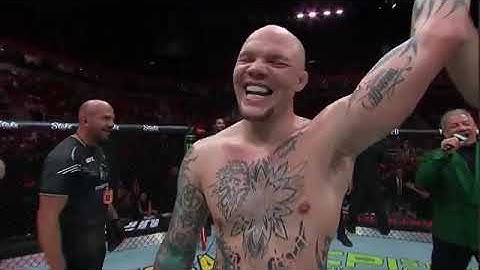 Bruce Buffer announcing Vitor instead of Anthony Smith #ufc301