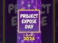 PROJECT EXPOSE NANOROBOTIC 9 MARET 2024