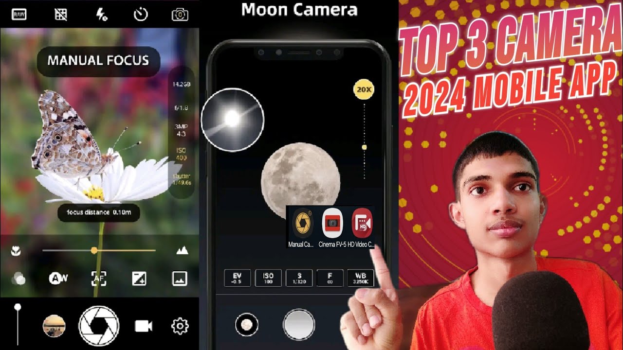 Best camera apps for android 2024 || Top 3 Best Camera App 2024 - YouTube