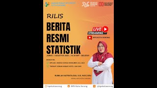 Rilis BRS Inflasi Juli 2025 dan Tingkat Penghunian Kamar Hotel Juni 2025