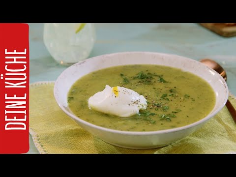 Zucchinicremesuppe - empfelungswert , schnell und einfach. 