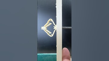 Be sure to remember this trick! How the butterfly dowel works. #shorts #tricks #tips