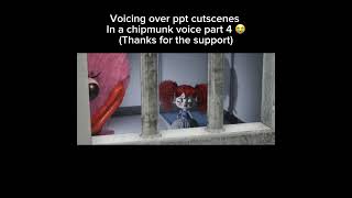 Voicing over ppt cutscenes part 4 #poppyplaytimechapter5 #poppyplaytime #fypシ゚viral