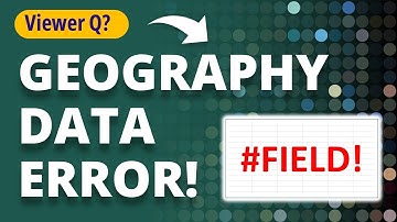 How to Use Excel Geography Data with Zip Codes 🔥 [VIEWER QUESTION]