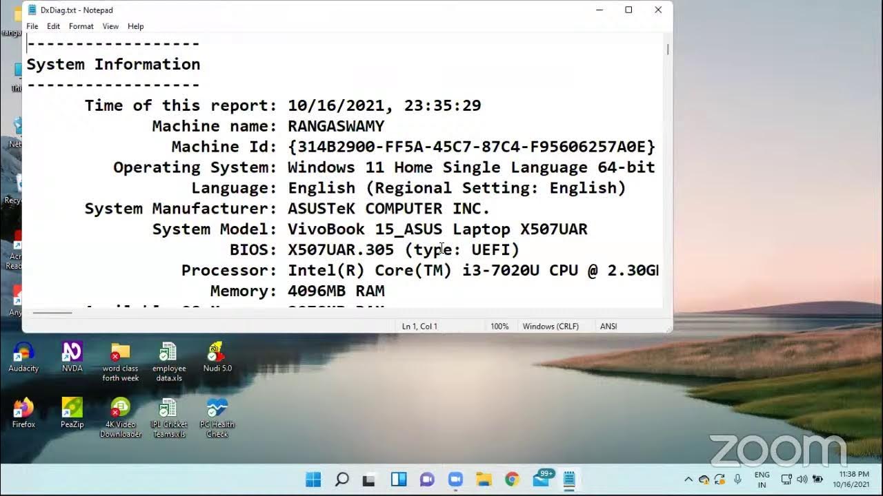 How to check system information in software or hardware our computer