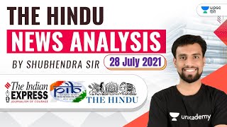 The Hindu Analysis | The Hindu Newspaper Today | Current Affairs Today | UPSC CSE | Shubhendra Sir