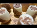 PANNA COTTA 3 CHOCOLATS 🍫🇮🇹 Le Dessert Ultra Rapide qui va vous BLUFFER!