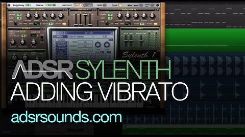 Sylenth Tutorial - Add Vibrato in Sylenth
