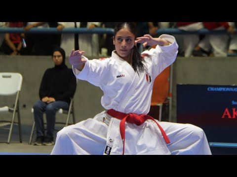 أقوى عروض الكاتا بنات في بطولة شمال أفريقيا للكارتيه 2025