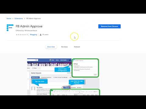 How to Install FB Admin Approve @digitaldirtroadtrading