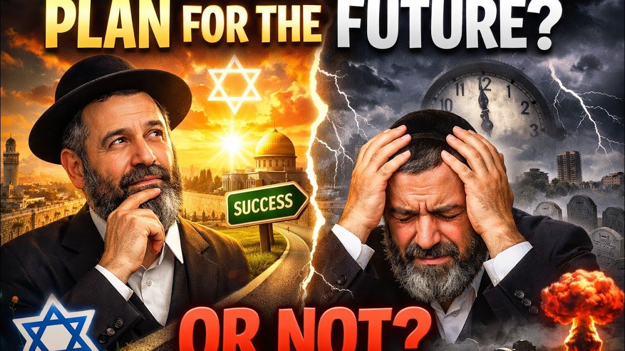 Rabbi Yaron Reuven - Should We Plan for the Future or Not?