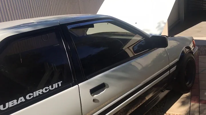 1987 Ae86 gt apex blacktop 20v 4age